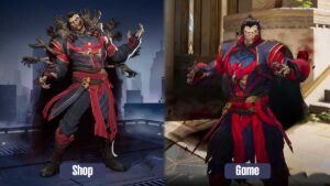 Dr. Strange zombie skin in Marvel Rivals