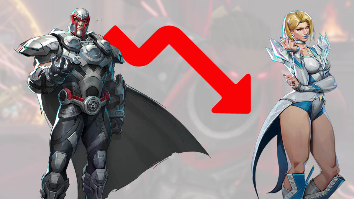 Emma Frost and Magneto in Marvel Rivals