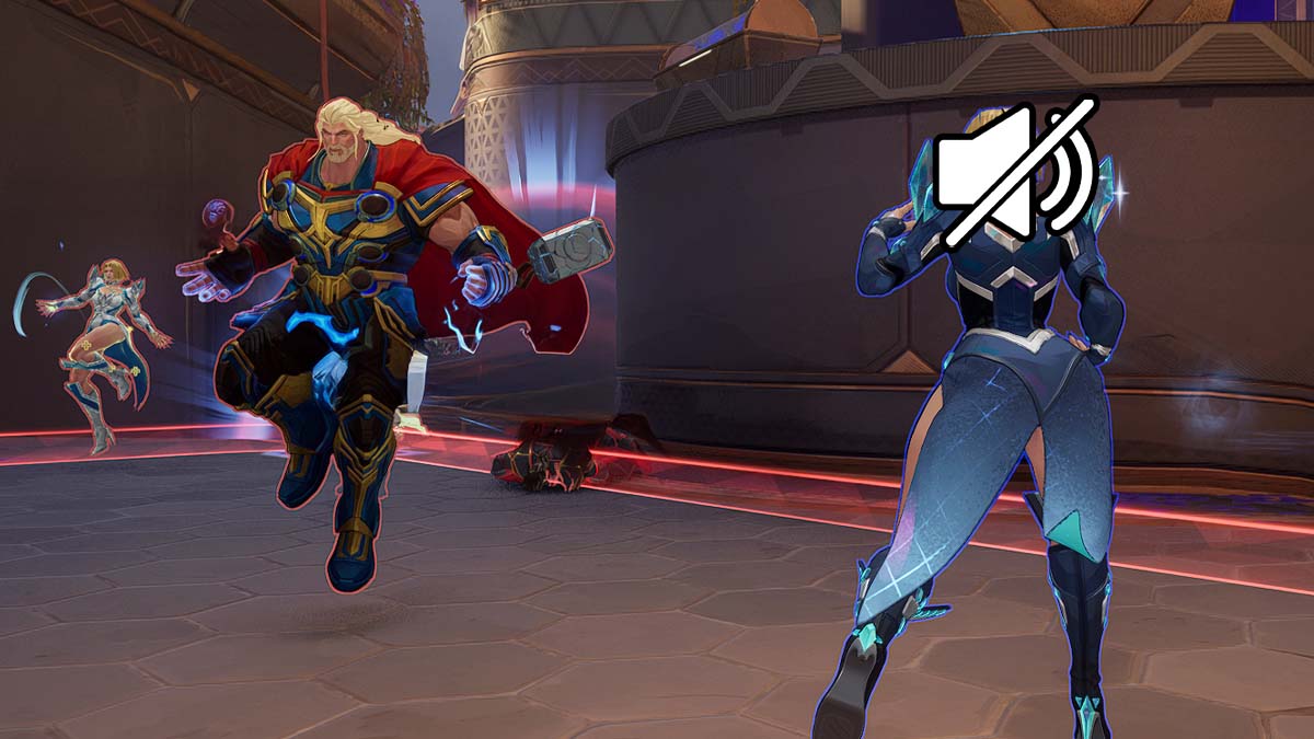 Thor fighting against Emma Frost in Marvel Rivals