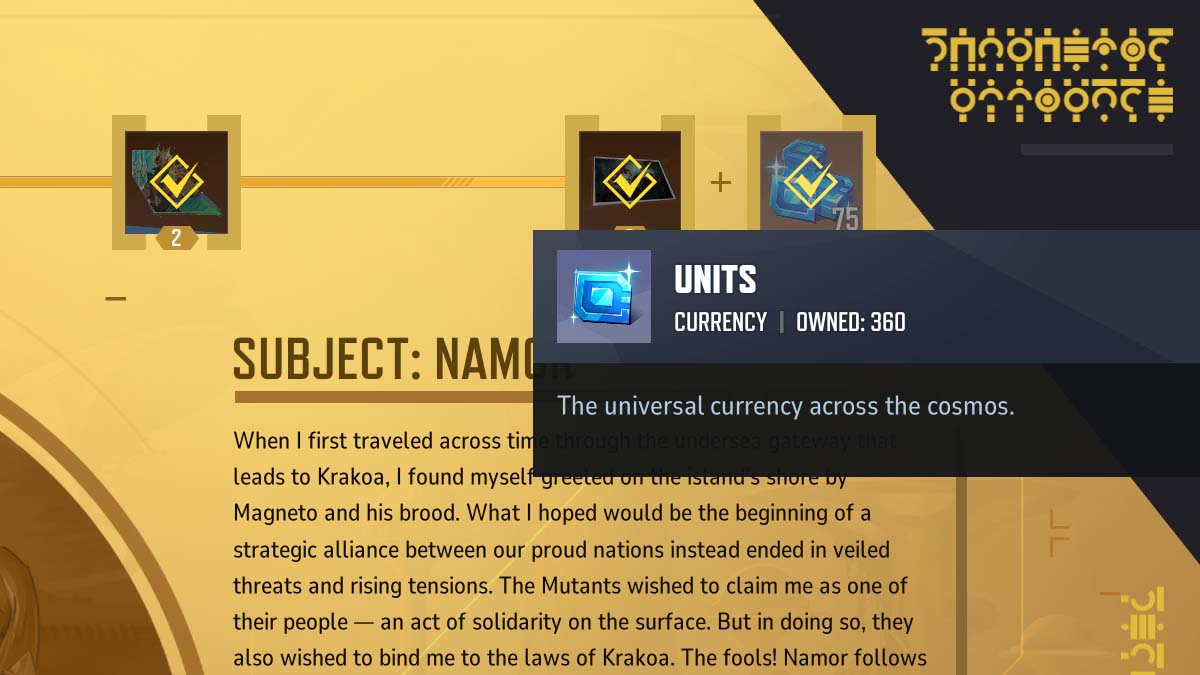 Free Units from Marvel Rivals events