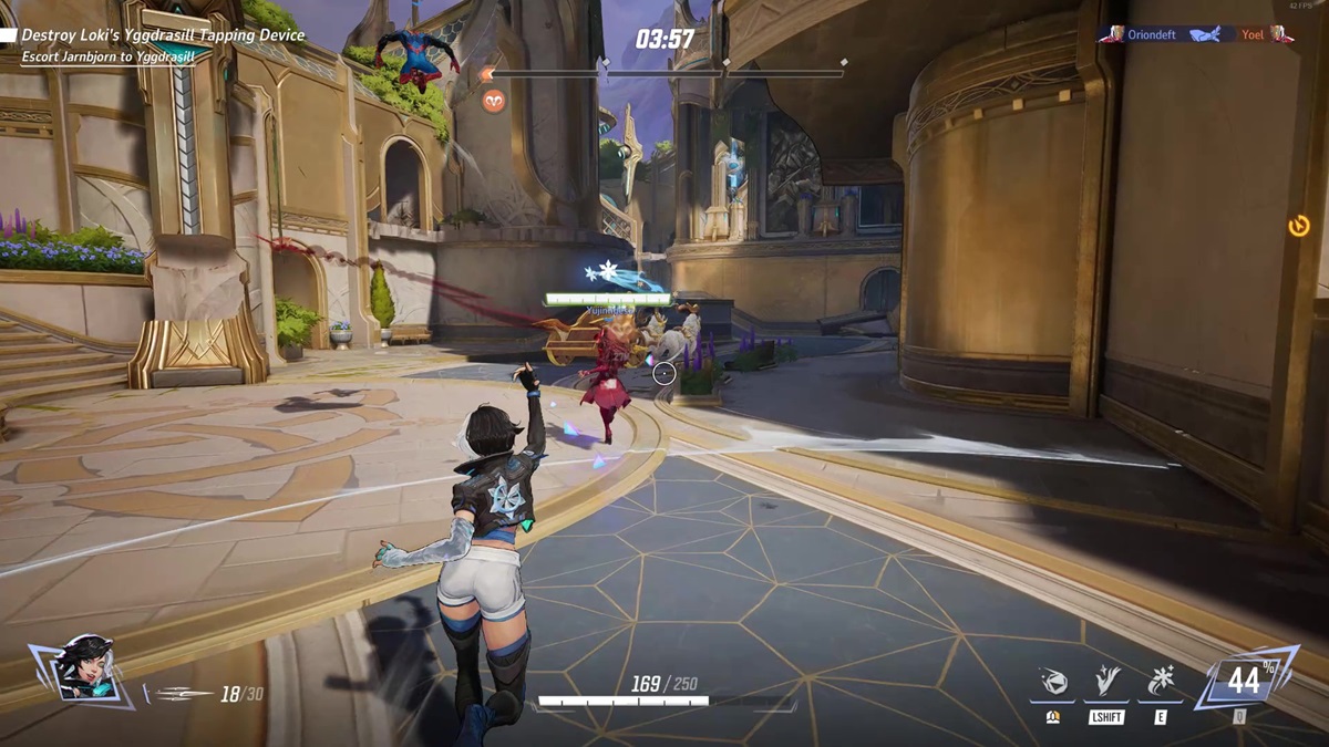Luna Snow heals allies in Marvel Rivals.