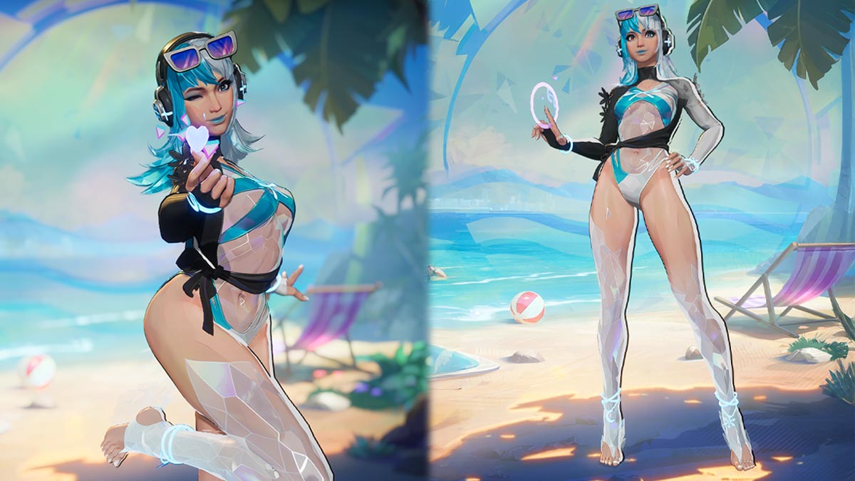 Luna Snow's summer skin in Marvel Rivals