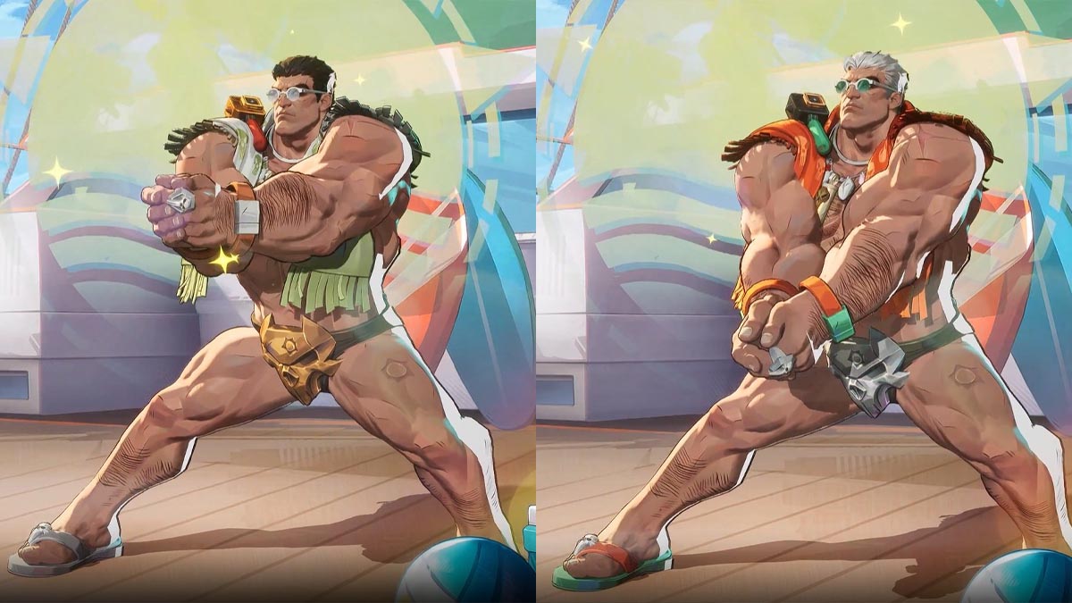 Punisher's summer skin in Marvel Rivals