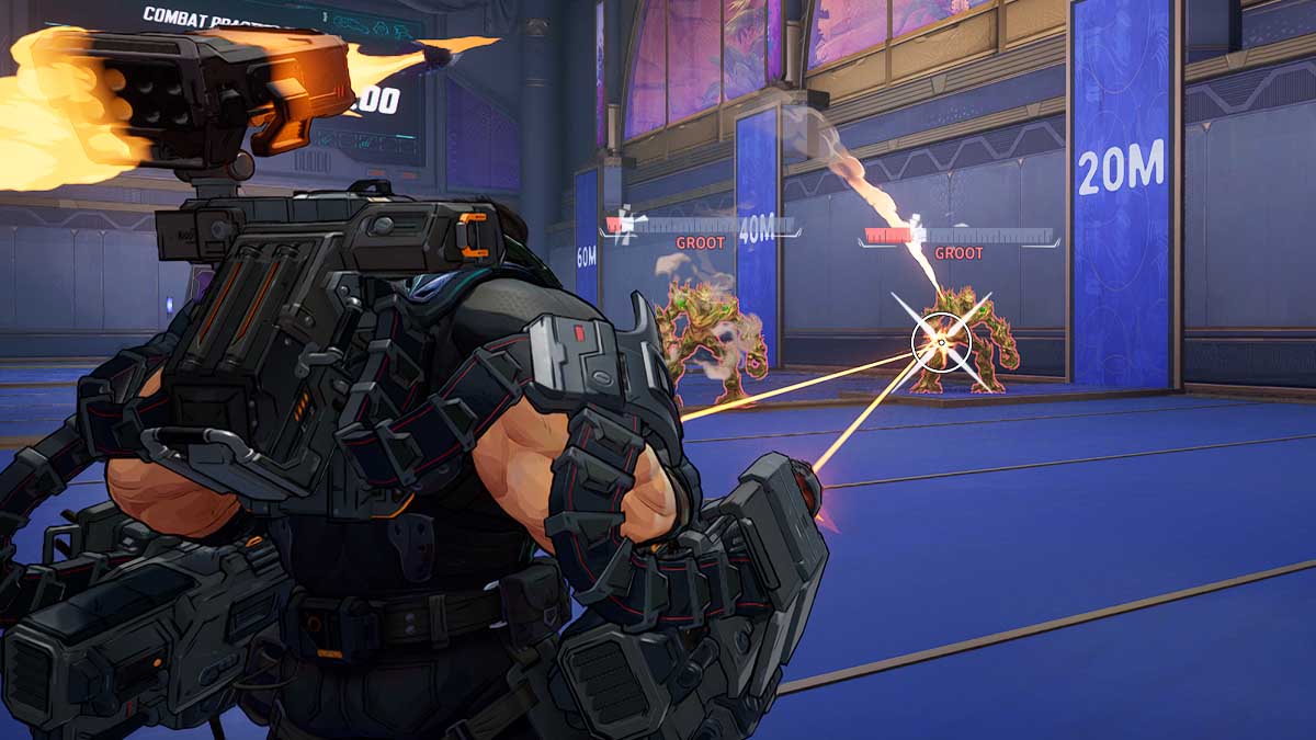 The Punisher performing ultimate ability in Marvel Rivals