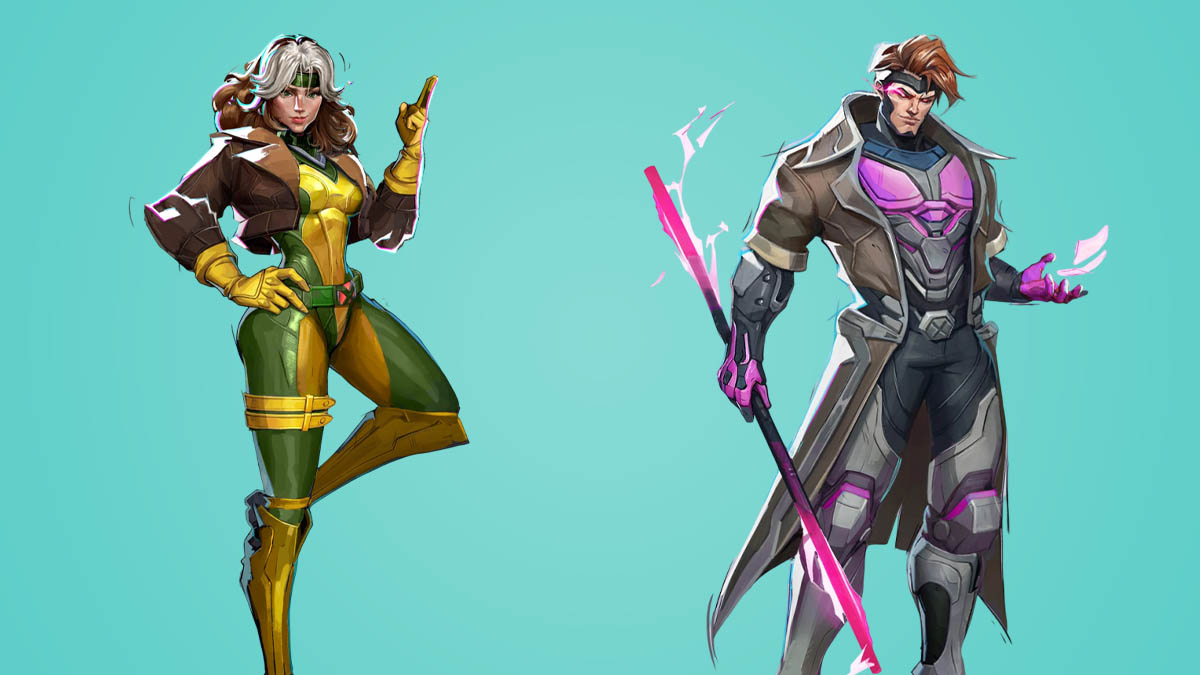 Gambit and Rogue in Marvel Rivals