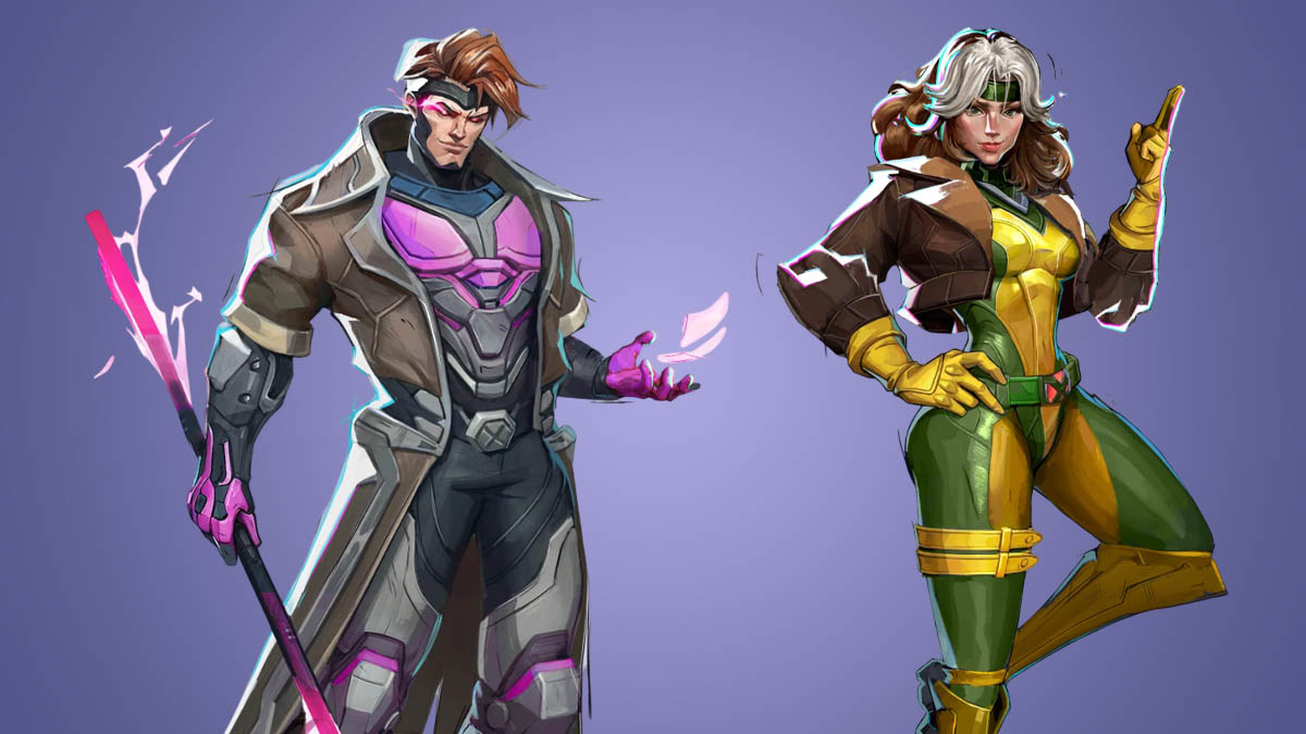 Gambit and Rogue in Marvel Rivals