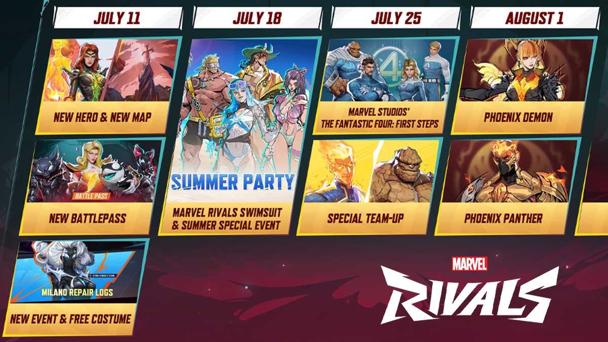 Marvel Rivals Season 3 roadmap reveals an entire month of awesome updates