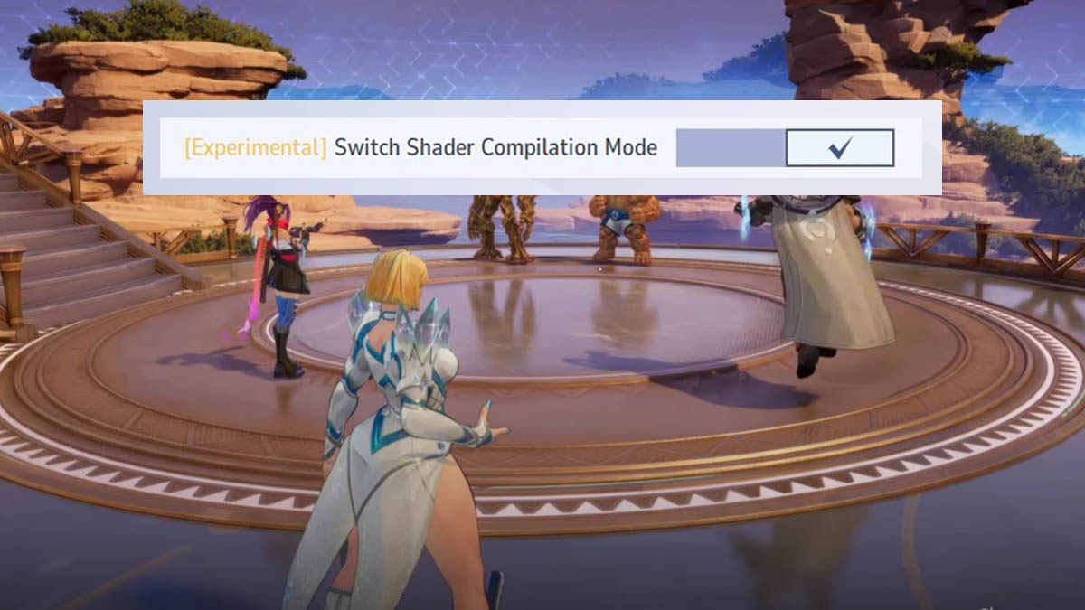Shader Compilation Mode in Marvel Rivals with Emma Frost