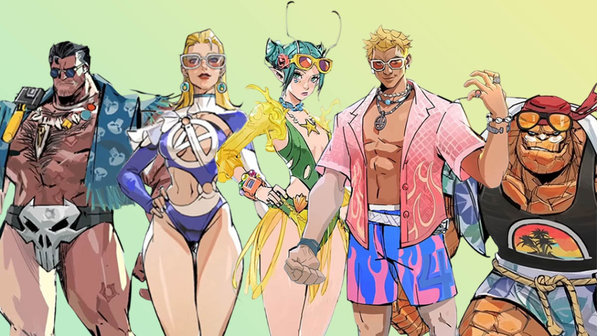 New summer skins in Marvel Rivals