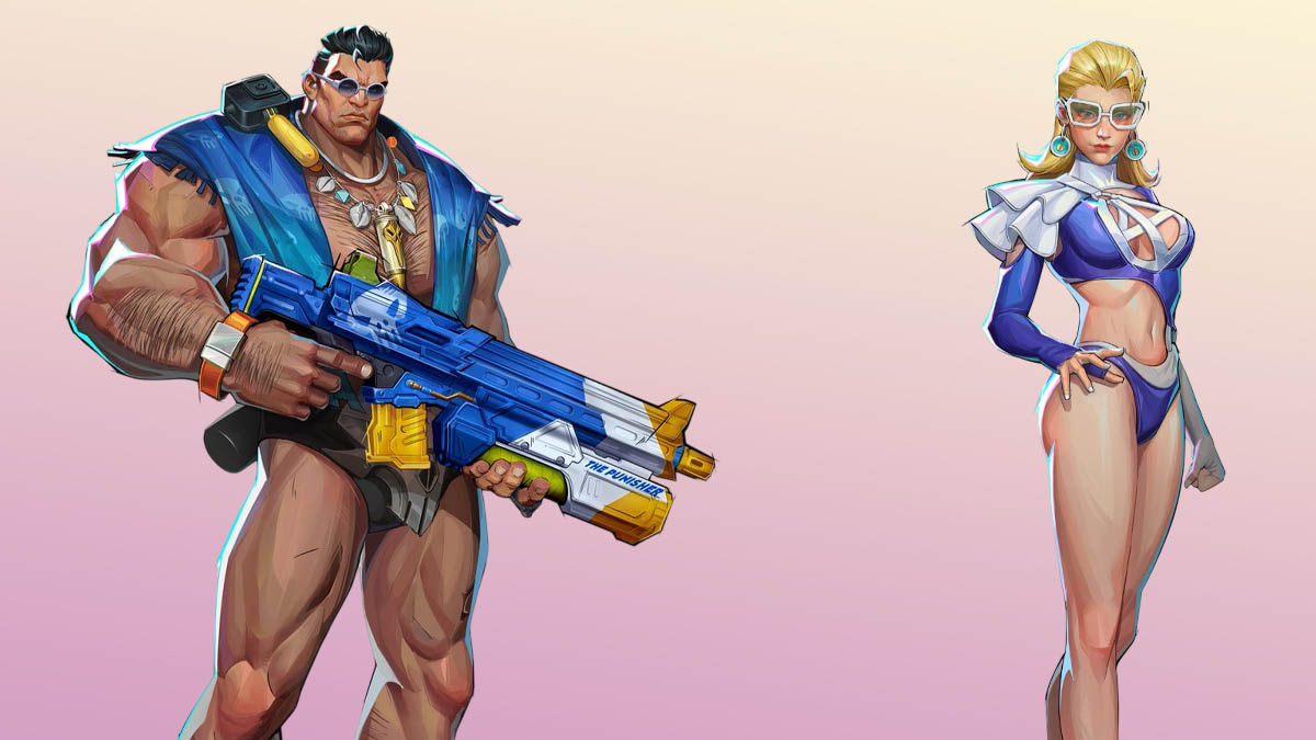 New Marvel Rivals summer skins