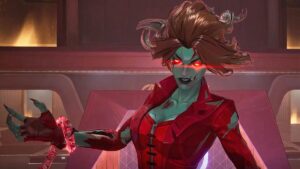 Scarlet Witch in Marvel Rivals PvE mode