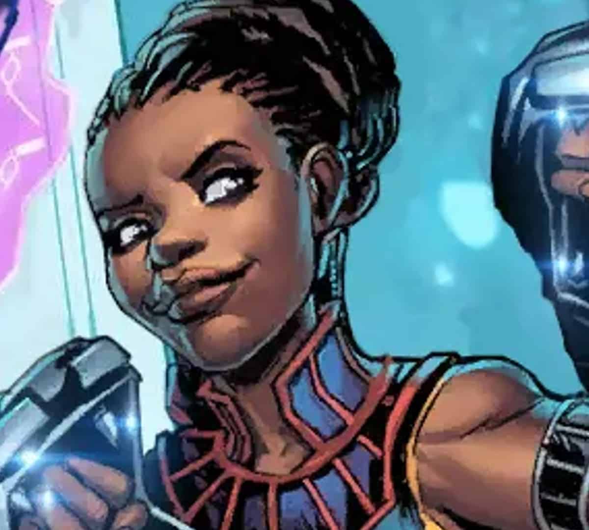 Marvel Snap April 2023 patch and Shuri nerf: A close-up of Shuri's card art