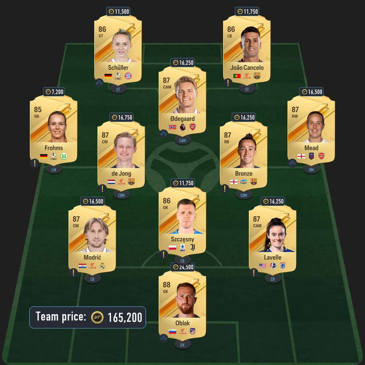 mbappe potm sbc solution fc 24 87-rated squad (5)