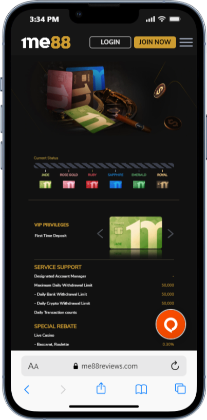 me88 online casino vip