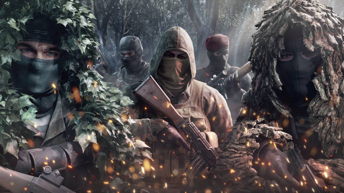 Metal Gear Solid Delta multiplayer: operatives in a jungle.