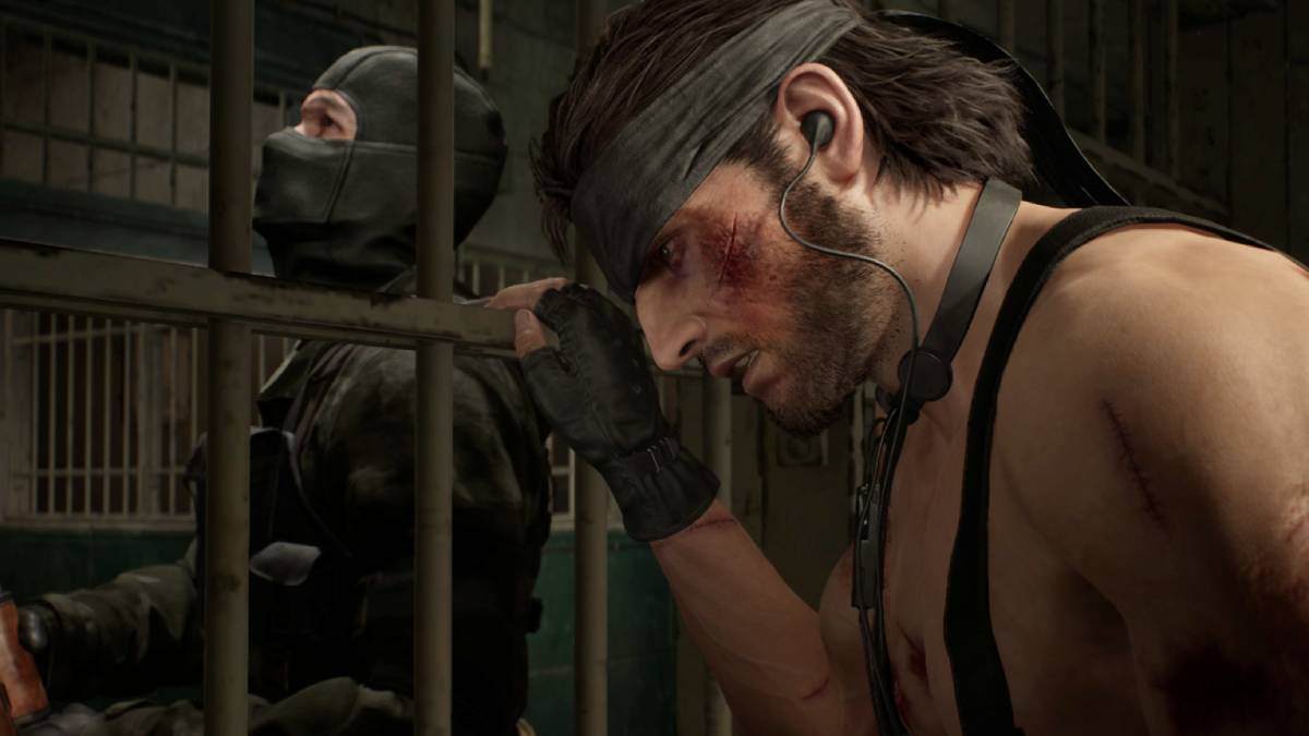 Metal Gear Solid Delta Snake Eater Johnny: Snake and Johnny chatting.