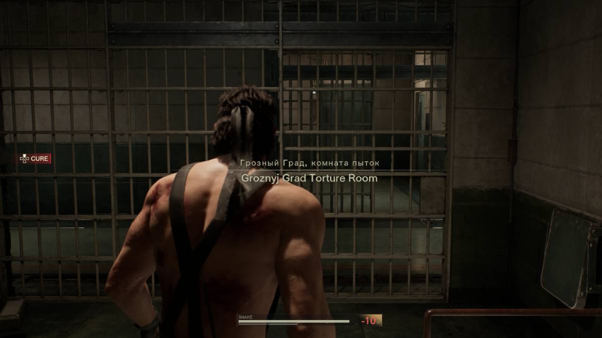 Metal Gear Solid Delta Snake Eater Guy Savage nightmare: Snake in a cell.