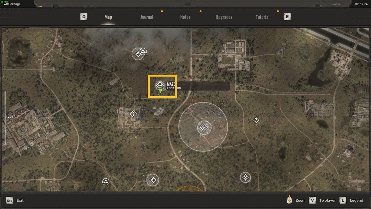 Stalker 2 artifact locations: map.