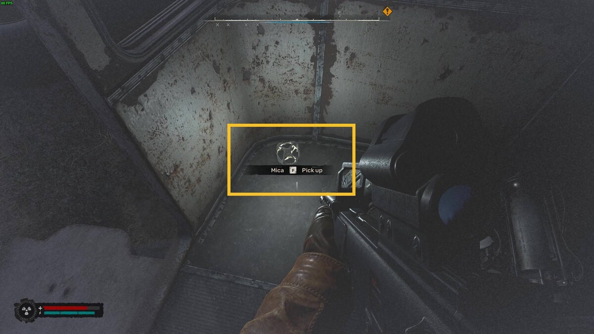 Stalker 2 artifact locations: Stalker in the Maze.
