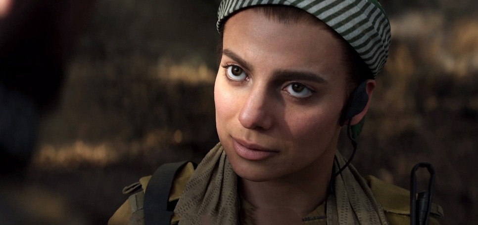 A woman in a military uniform with a headset, resembling one of the MW3 characters from the list.