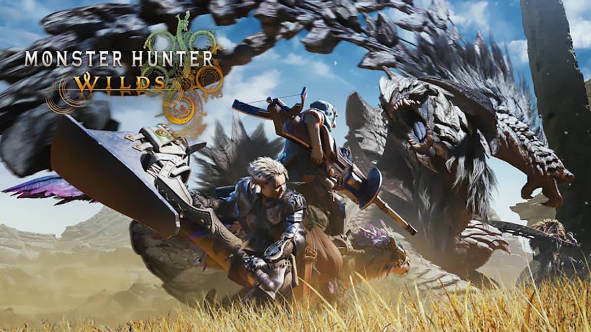 Cover image for the game Monster Hunter Wilds.