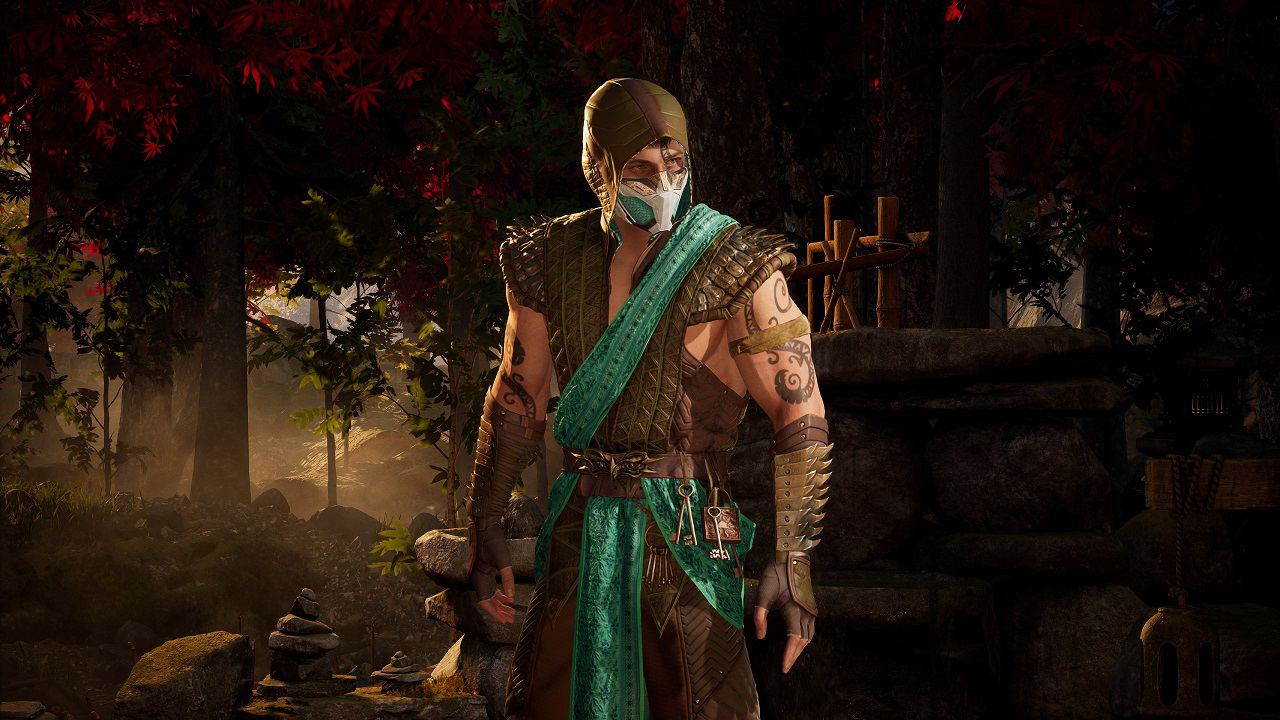 Mortal Kombat 1 Reptile: An image of Reptile in the game.