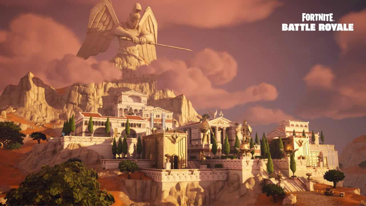 mount olympus fortnite