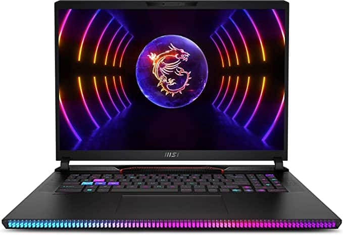 MSI gaming laptop rtx 4090