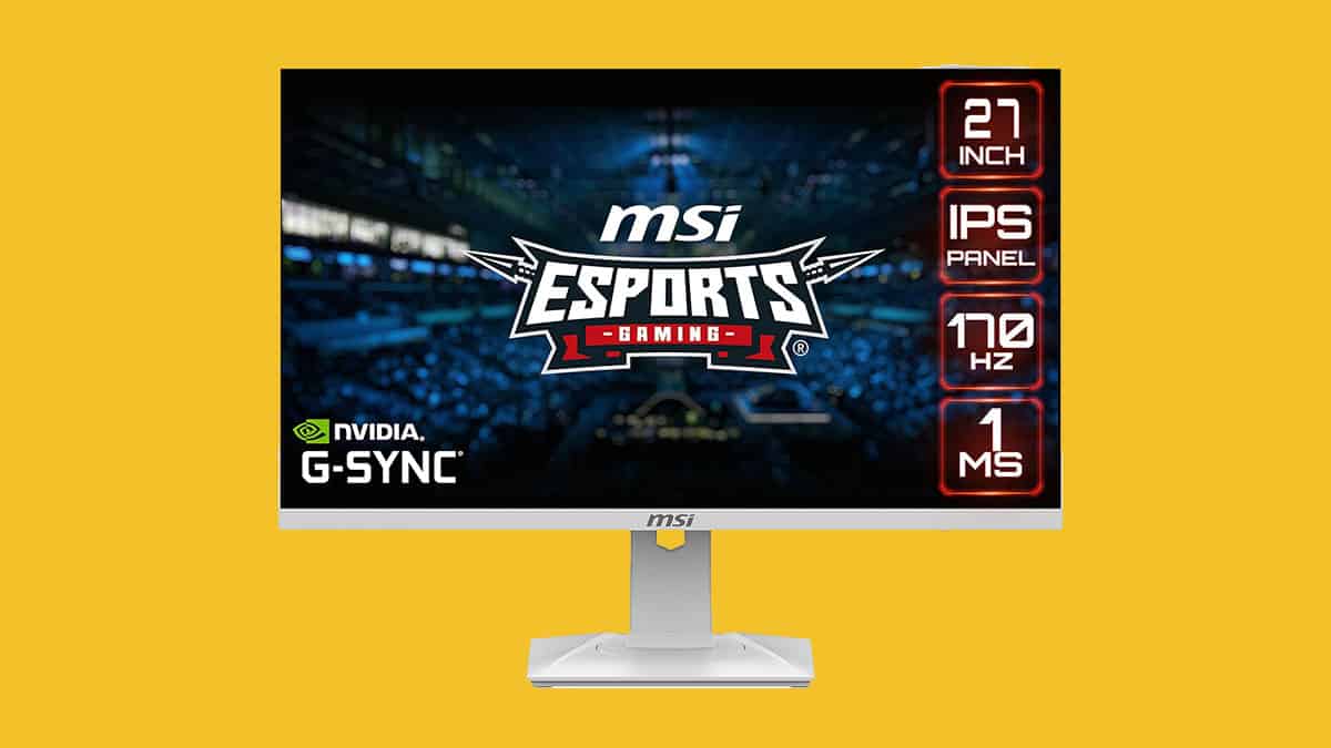 Amazon deal sinks price of quality MSI Optix 27″ gaming monitor
