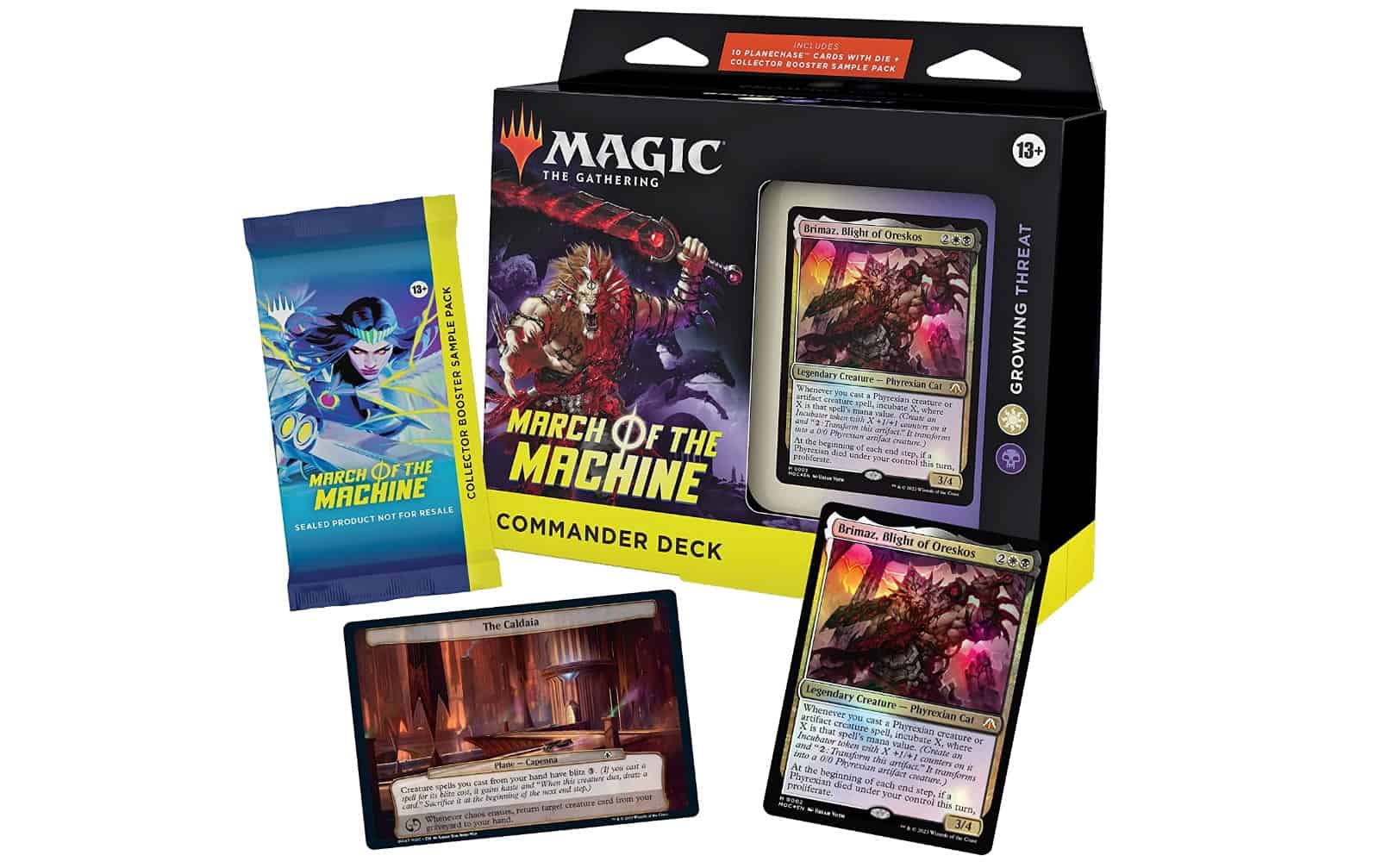 Picture of the Growing Threat Commander Preconstructed deck