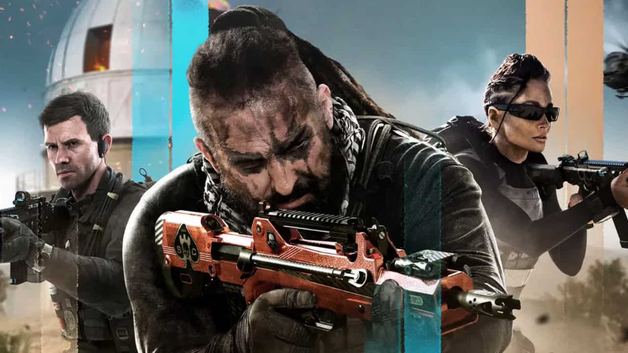 MW2 Season 5 buffs and nerfs: A trio of armed soldiers prepare to step into battle.