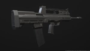 MW3 DG-56 loadout - An image of this rifle in the game. Image captured by VideoGamer.