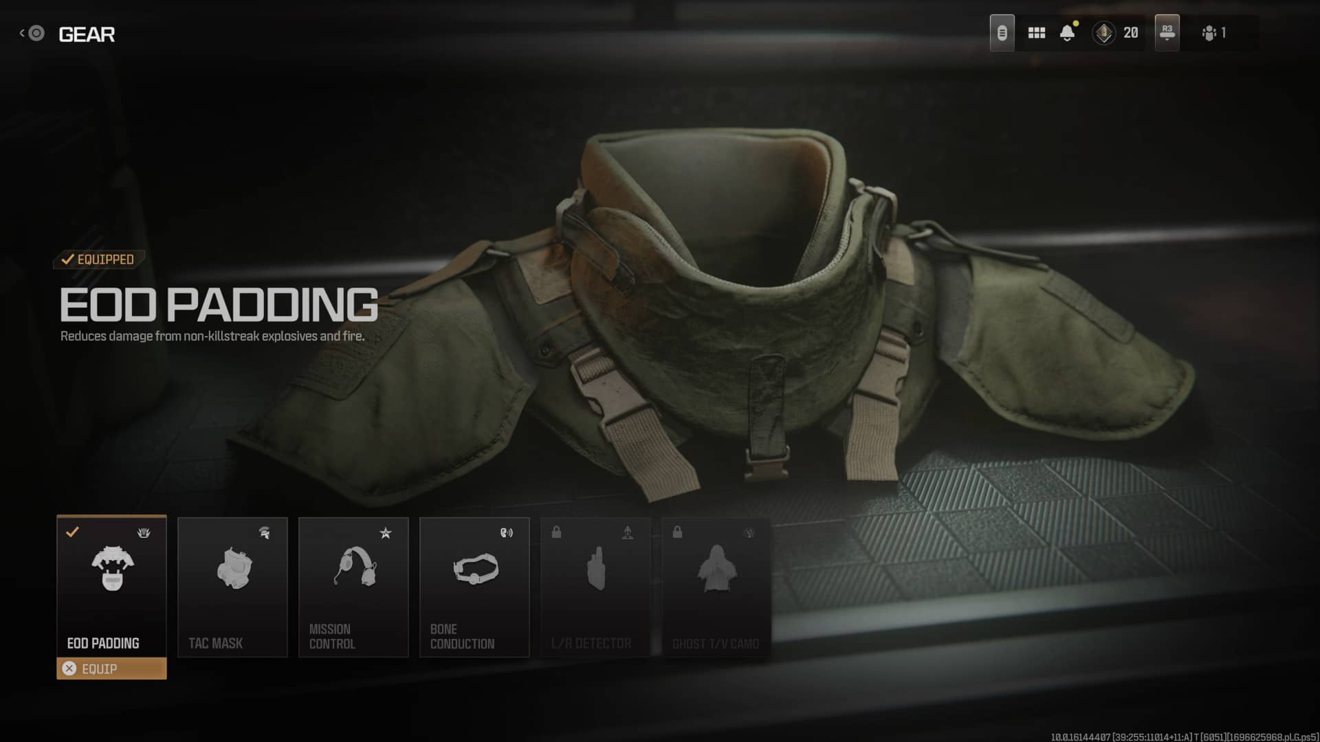 best mw3 perks - Picture of the EOD Padding in MW3