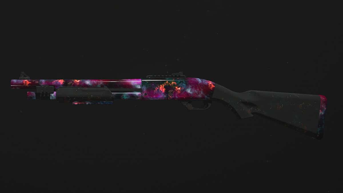 The Lockwood 680 shotgun with the Interstellar camo in the game.