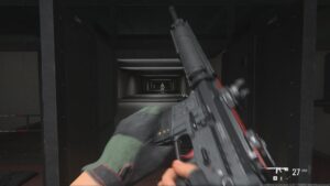 MW3 M4 loadout: An image of a player trying the M4 at the training range in MW3. Image captured by VideoGamer.