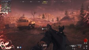 MW3 Zombies perks: An image of a player fighting zombies with a perk.