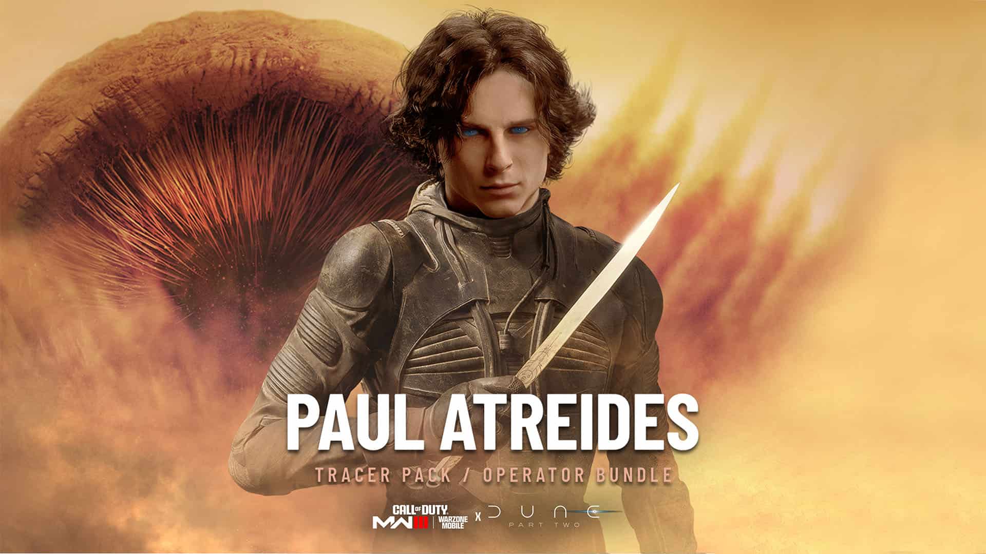 MW3 Season 1 bundle: The Paul Atreides operator skin