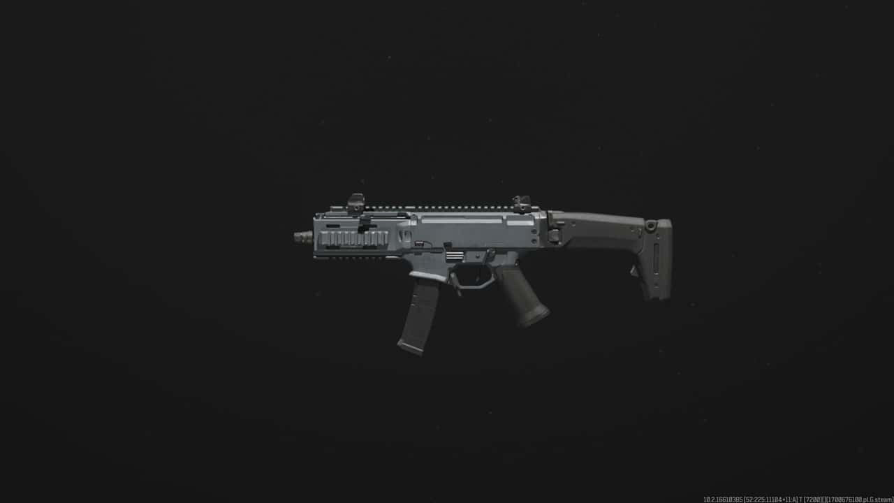 The Rival-9 is the best SMG in MW3 thanks to its damage and balanced recoil. Image captured by VideoGamer.