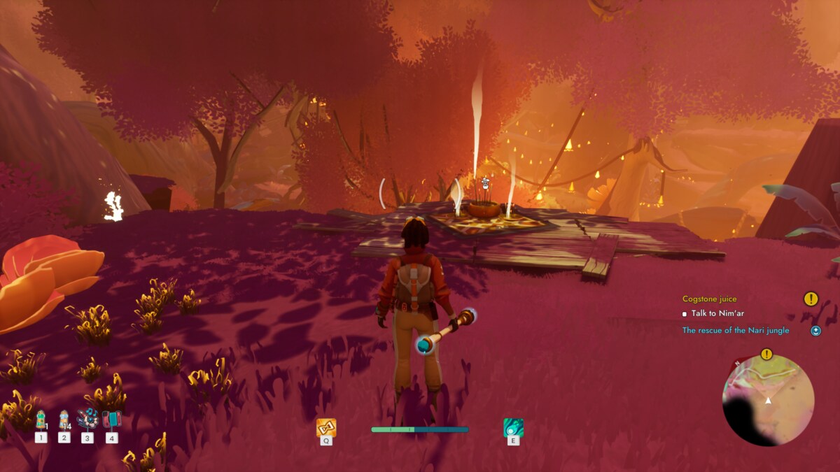 Creatures of Ava Nari Jungle Censers location: Vic exploring the Nari Jungle.