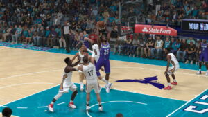 NBA 2K17 screenshots showcased the game's stunning visuals and gameplay.