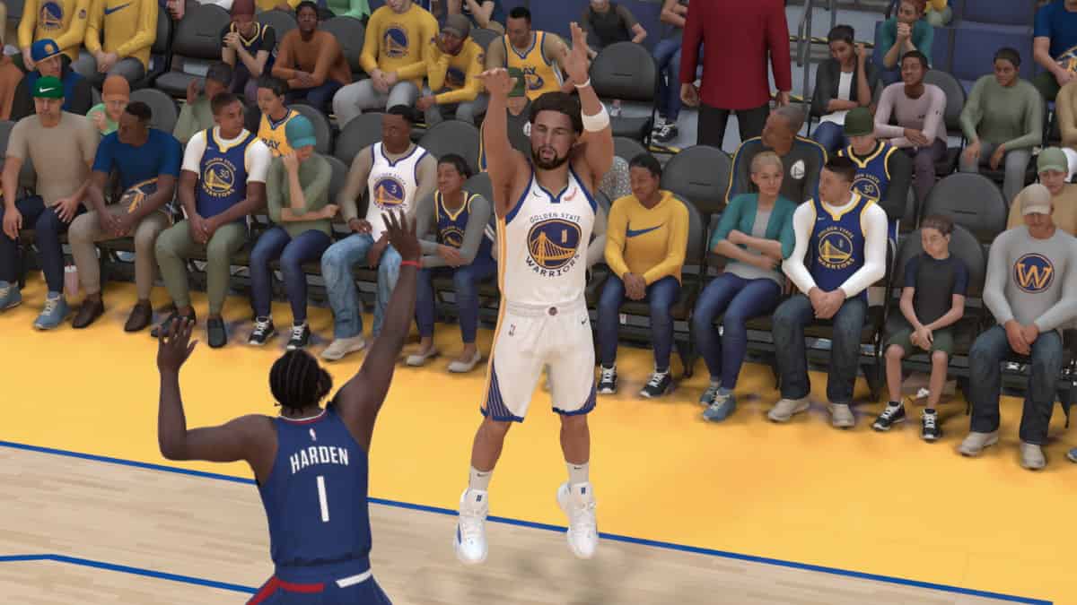 Check out the NBA 2K17 screenshots featuring Klay Thompson, whose NBA 2K24 rating was slashed in the latest update.