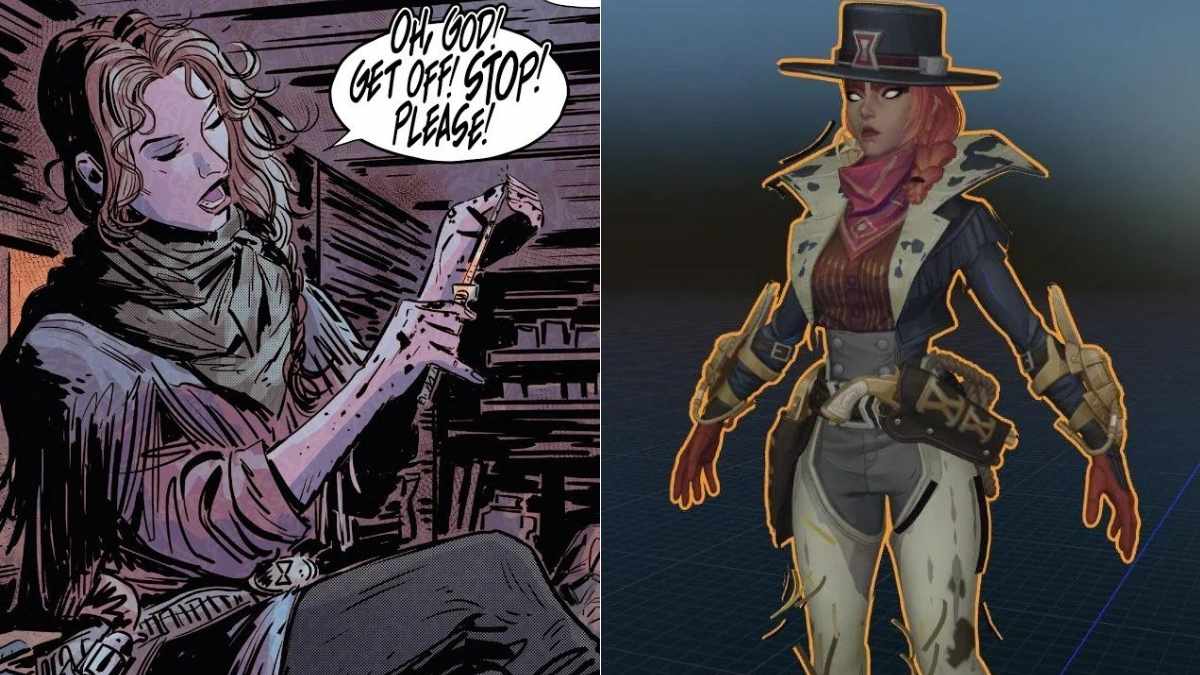 Black Widow Mrs Barnes skin in Marvel Rivals
