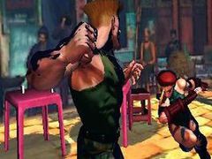Over the shoulder view for SF4 3DS