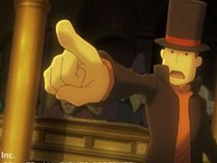 Professor Layton and Phoenix Wright team up