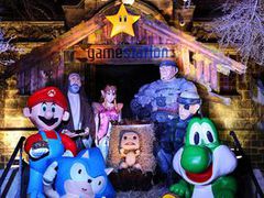 Sackboy stars as Baby Jesus in gamestation nativity