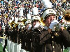 Marching Band nails video game themed performance