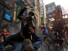 Watch Dogs on PS4 is the current gen version, only magnified