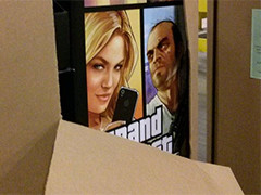 GTA 5 spotted in distributor warehouse