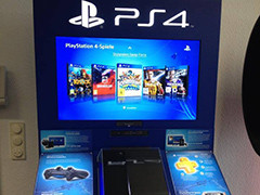Sony shows off PS4 demo pod