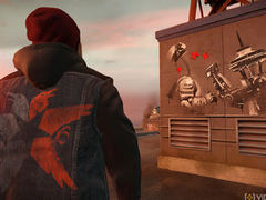 Delsin Rowe’s beanie hat is made up of 7,500 polygons